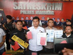 Polres Jombang Bongkar Jaringan Pelaku Penyalahgunaan BBM Bersubsidi
