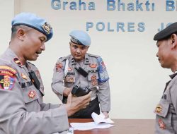 Antisipasi Penyalahgunaan, 101 Senpi Anggota Polres Jombang Diperiksa