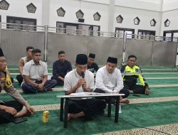 Kapolres Jombang Gelar Tadarus Bersama Anggota di Masjid Agung Junnatul Fu’addah