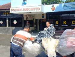 Polisi Berhasil Amankan 6 Balon Udara di Jogoroto Jombang
