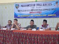 Pemdes Plosokerep Gelar Musdes, Bentuk Kopdes Merah Putih