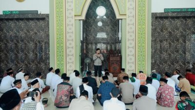 Silaturahmi Dengan Warga Desa Bareng, Kapolres Jombang Berikan Imbauan Kamtibmas