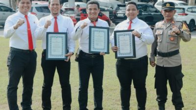 Unit Reskrim Polsek Jombang, Meraih Penghargaan Dari Kapolres