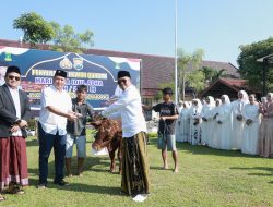 Polres Jombang Distribusikan Puluhan Hewan Kurban ke Pondok Pesantren, Yatim Piatu, Yayasan Pendidikan Hingga Masjid