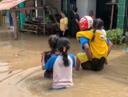 Diguyur Hujan Semalaman, Banjir Merendam 13 Desa di Jombang