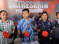 Diduga Gangster, 4 Remaja Bersajam Ditangkap Warga di Jombang