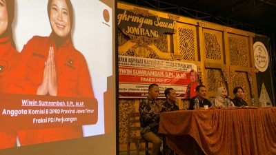 Penuh Kehangatan, Wiwin Sumrambah DPRD Jatim Serap Aspirasi Warga Ngoro Jombang