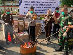 Kejari Jombang Musnahkan Barang Bukti Senilai Miliaran Rupiah