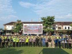 Personel Gabungan, Amankan Pengesahan Warga Baru PSHT di Jombang