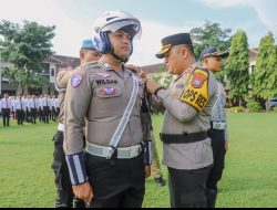 Kapolres Jombang Pimpin Apel Gelar Pasukan Operasi Patuh Semeru 2025