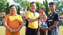 Pimpin Apel Pembukaan Lomba Kamtibmas, Kapolres Jombang Didampingi Bupati
