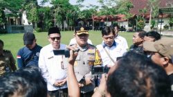 Kapolres Jombang Pimpin Apel Akbar Kebangsaan Bersama Serikat Pekerja Buruh Kabupaten Jombang